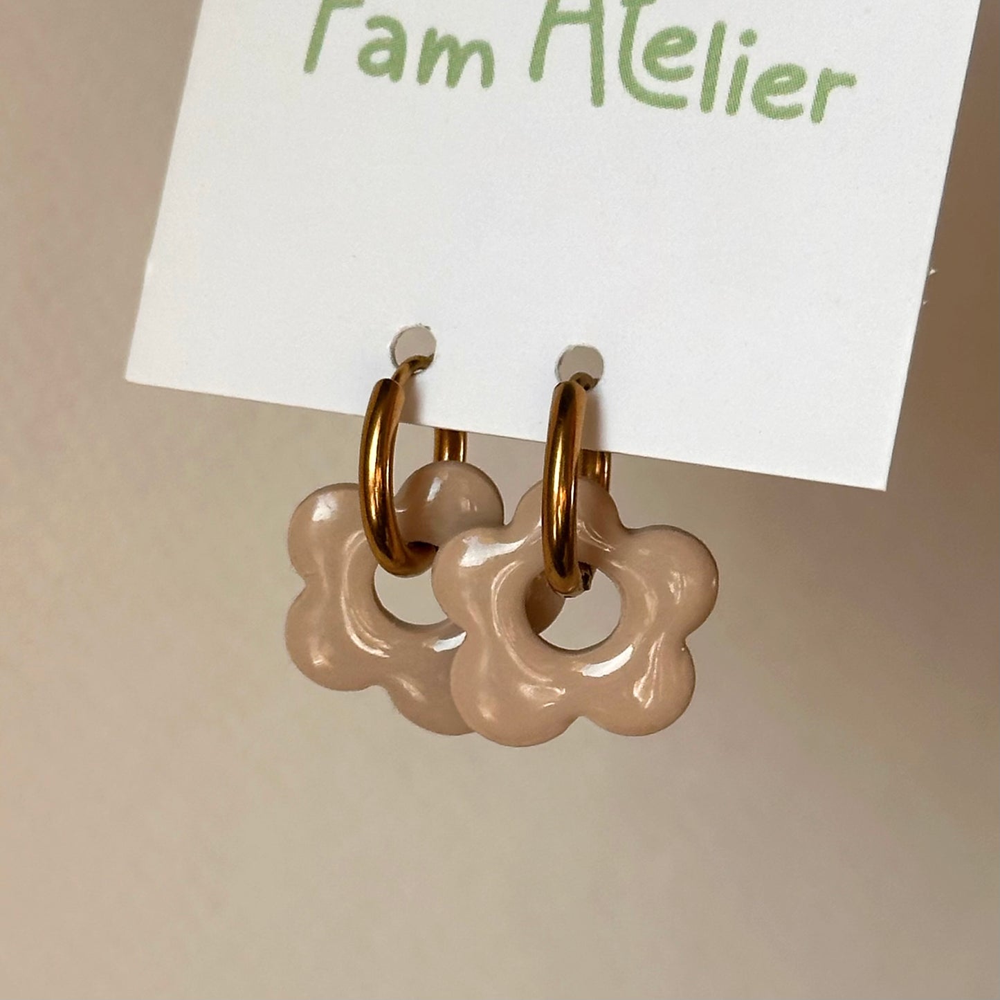Boucles d'oreilles Fleur
