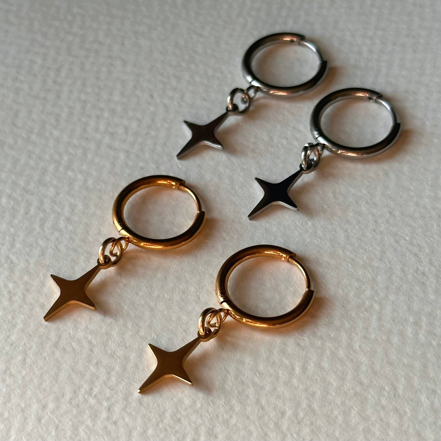 Boucles d’oreilles Étoile