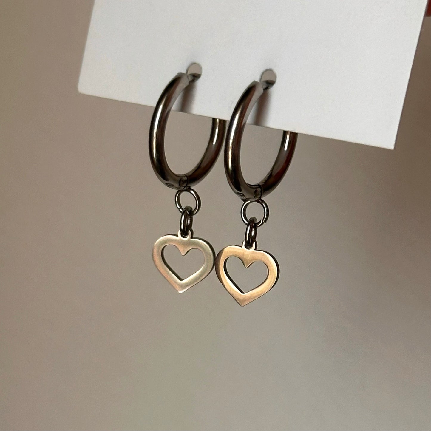 Boucles d’oreilles Cœur