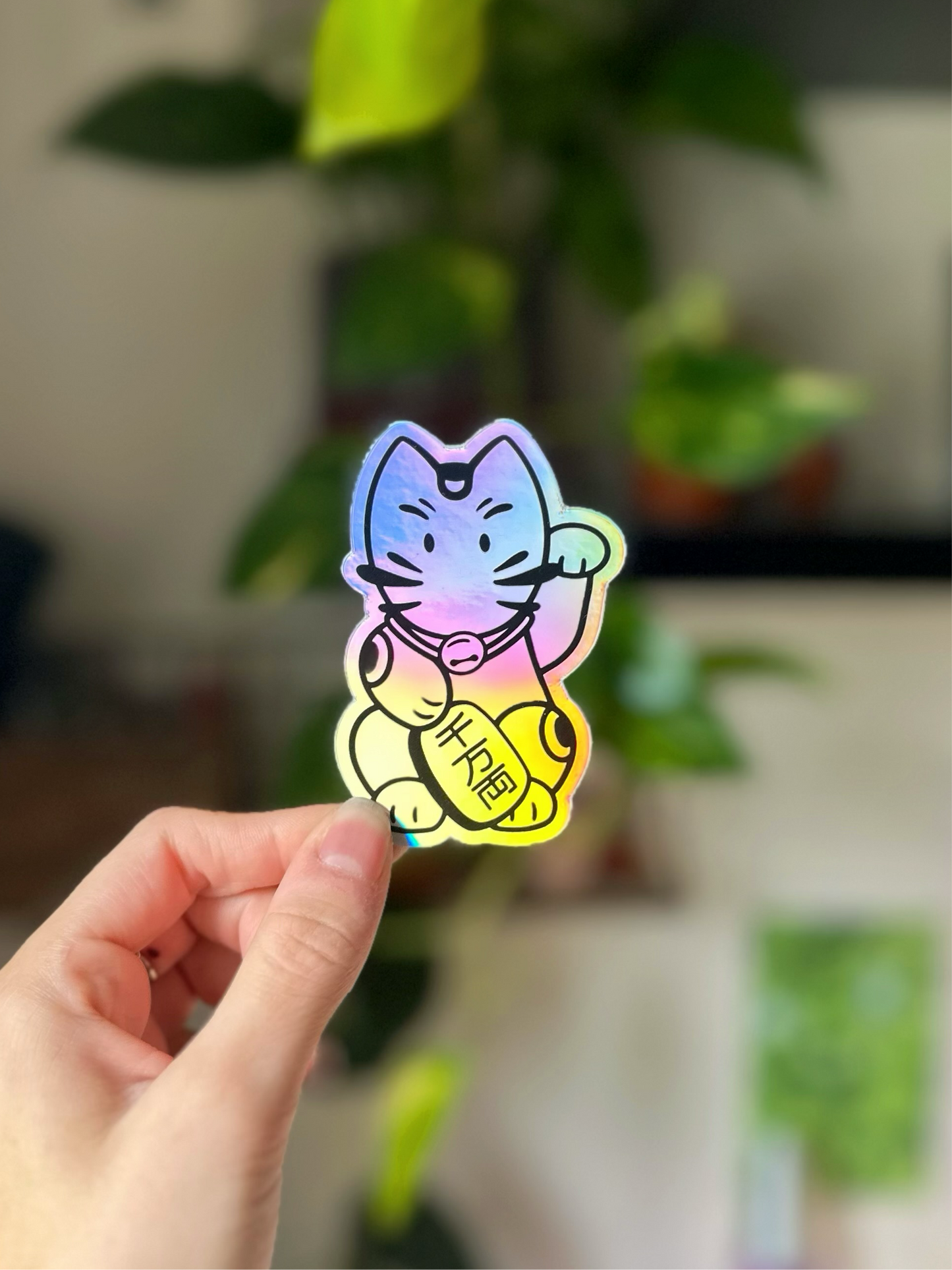 Maneki Neko holographique 🪩