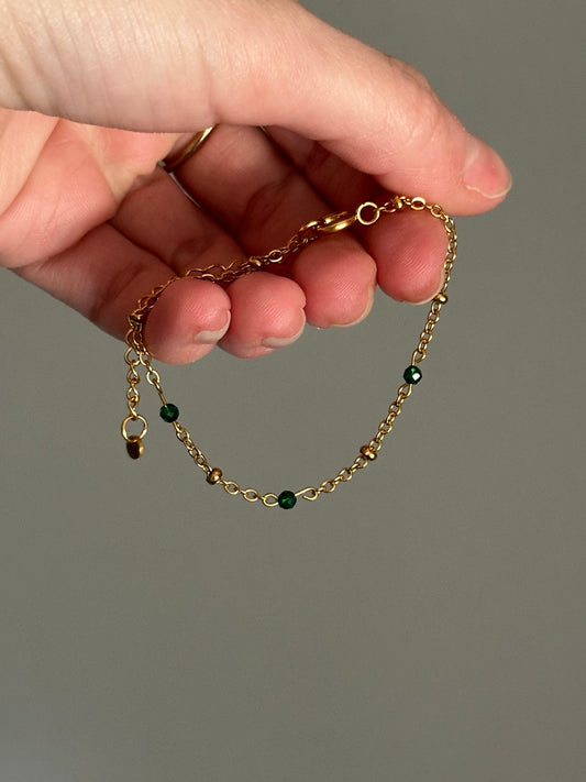 Bracelet Émeraude
