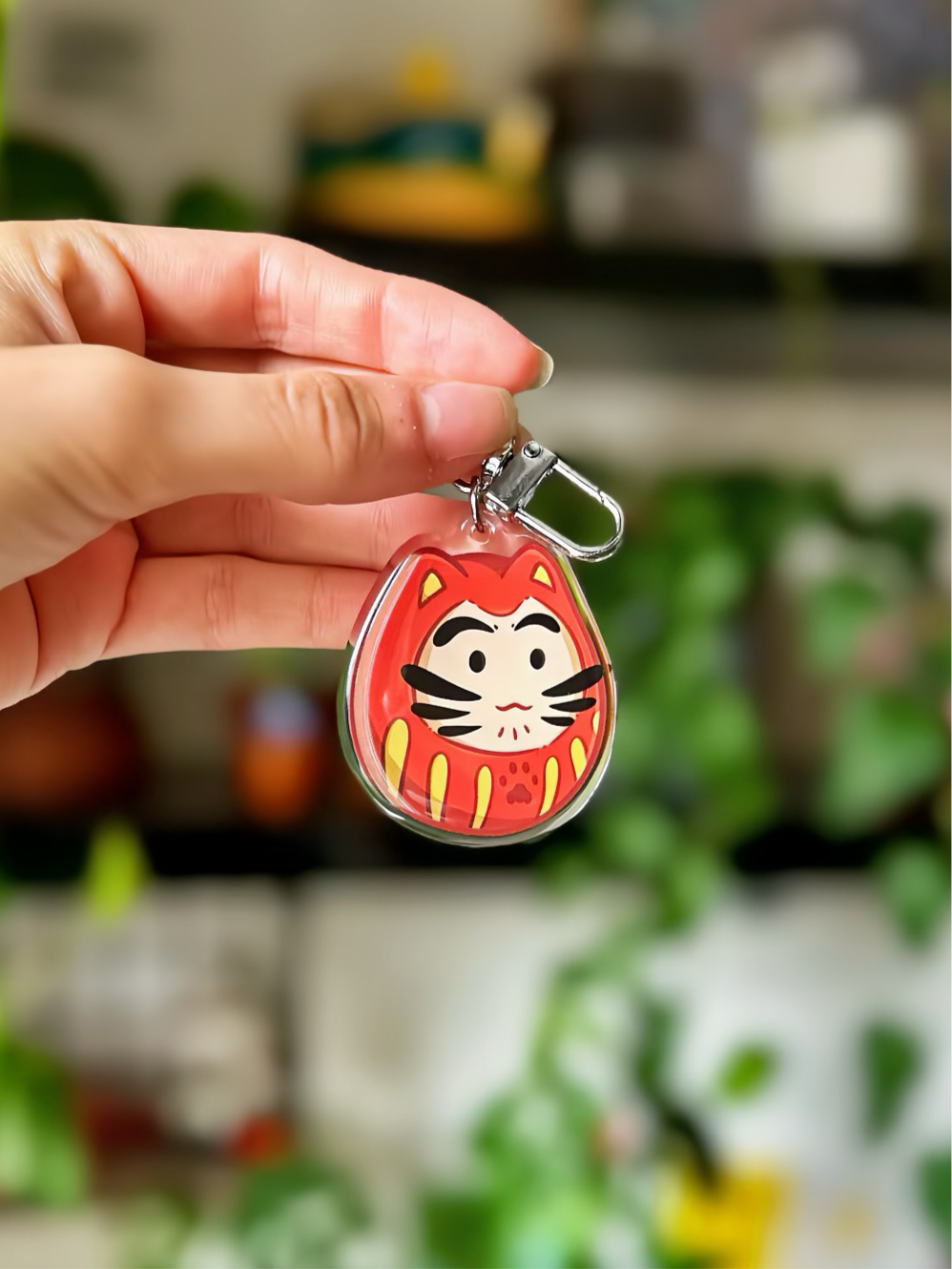 Porte-clés Daruma 🇯🇵