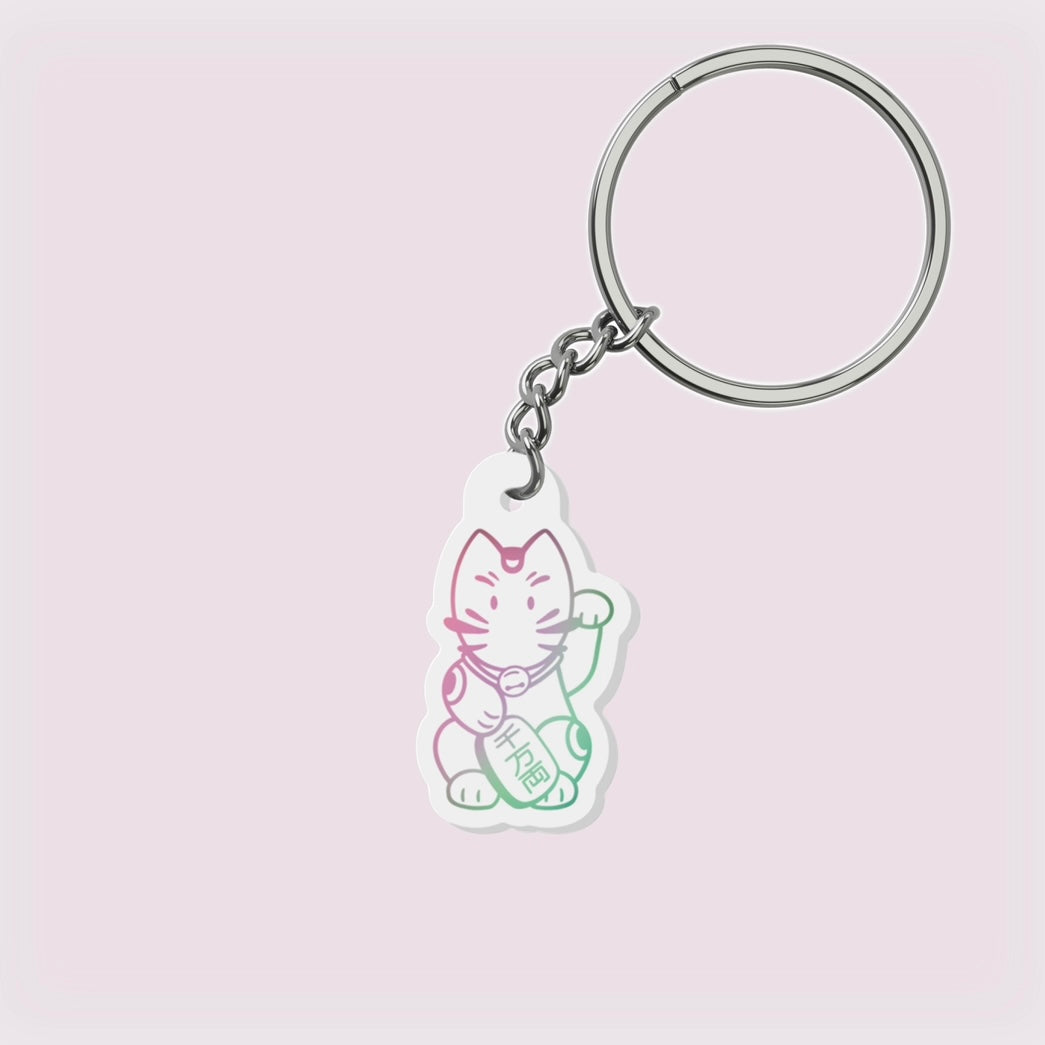 Porte-clés Maneki Neko 🐱