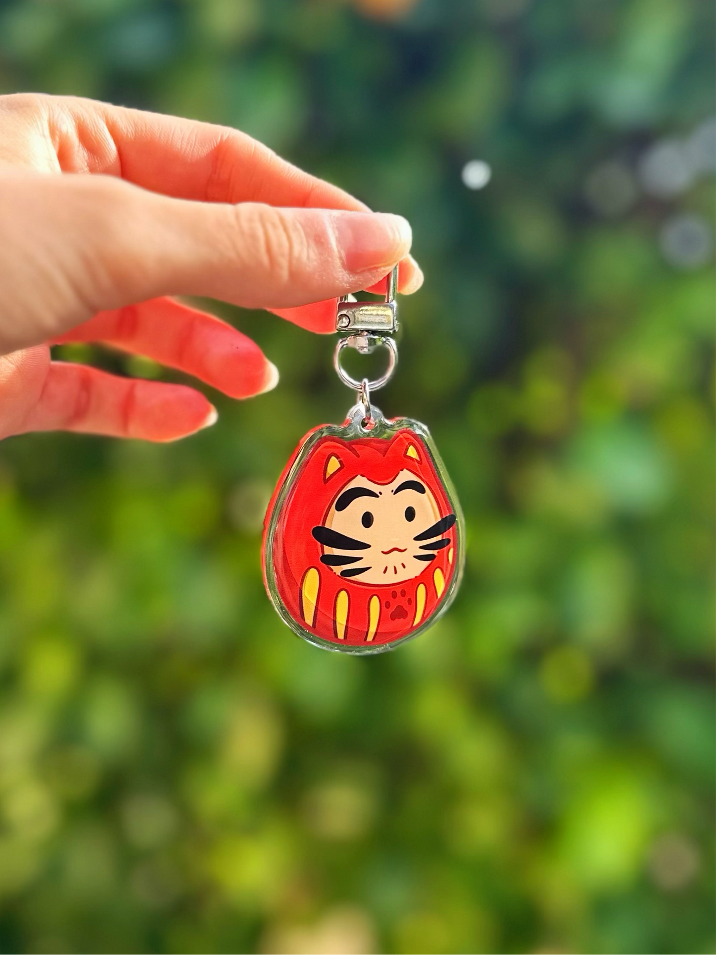 Porte-clés Daruma 🇯🇵