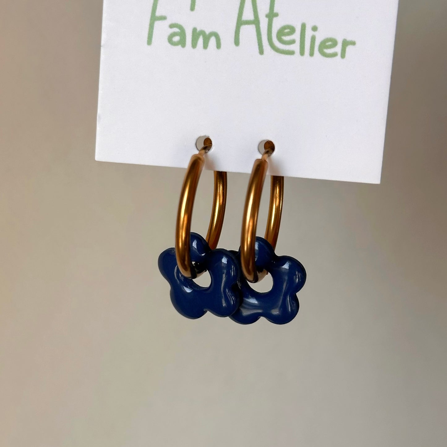 Boucles d'oreilles Fleur
