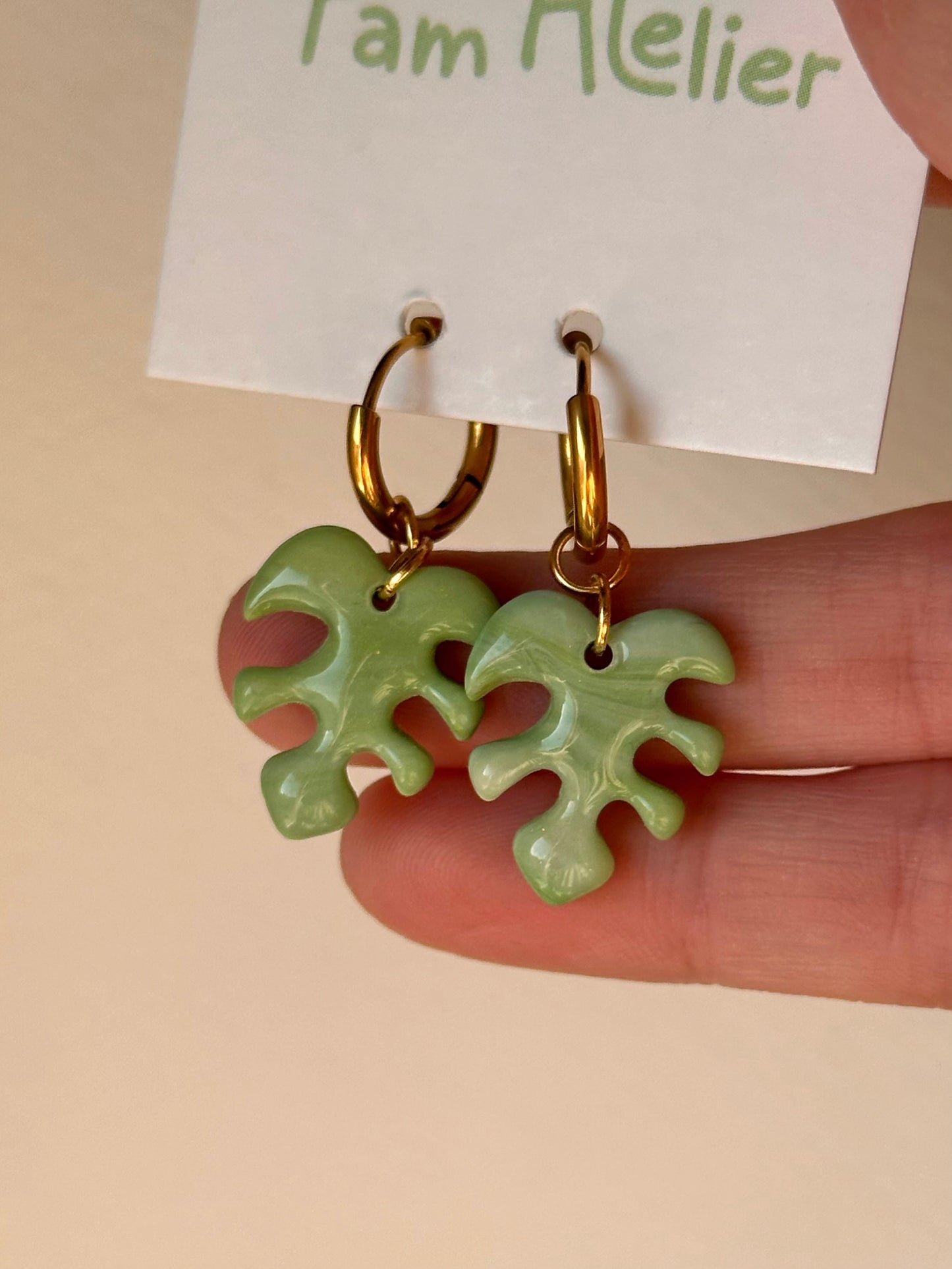 Breloques Monstera - Uniques (G)