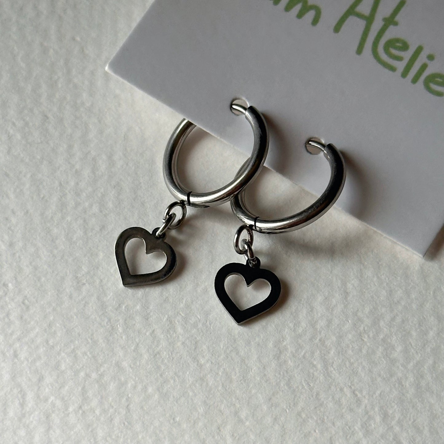 Boucles d’oreilles Cœur