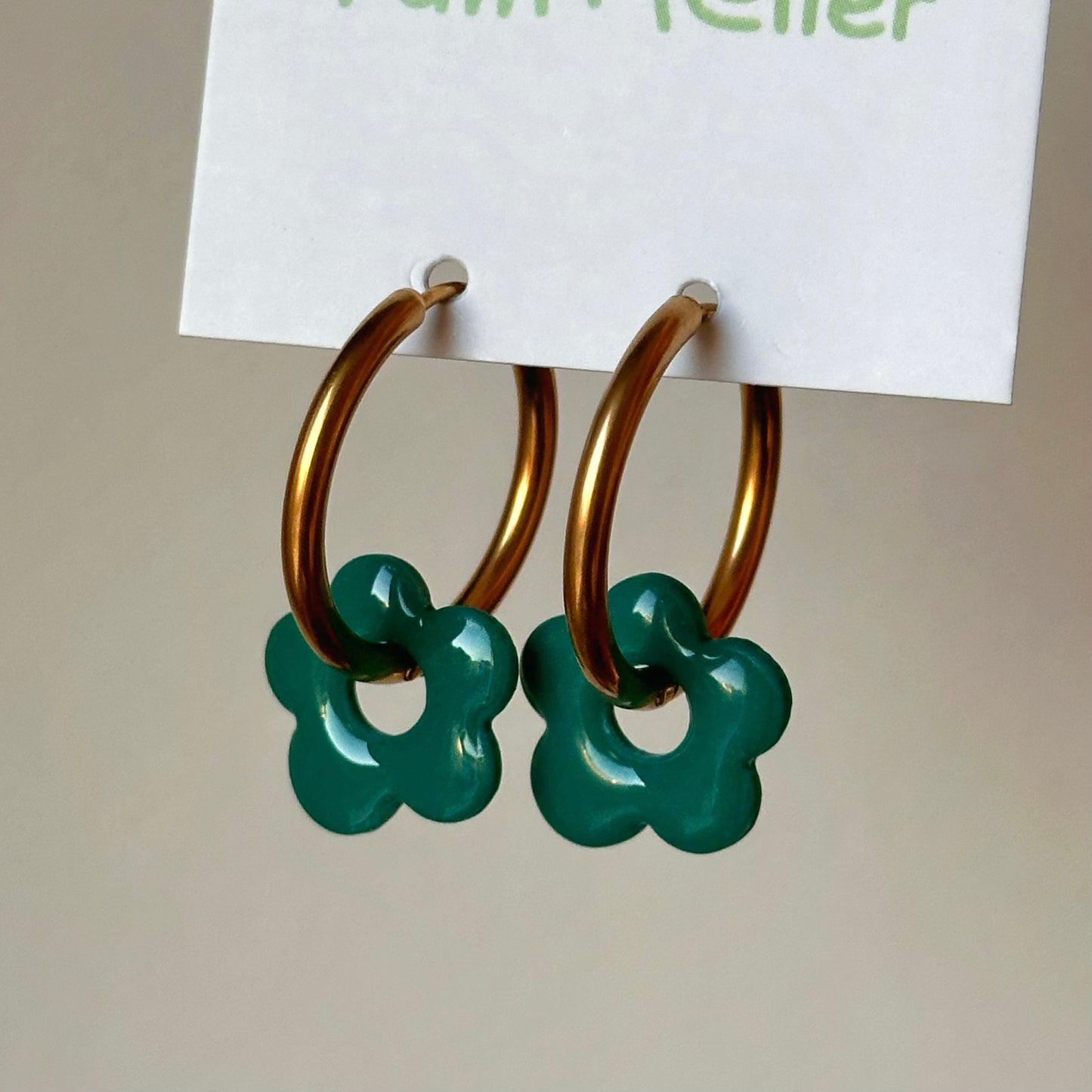 Boucles d'oreilles Fleur