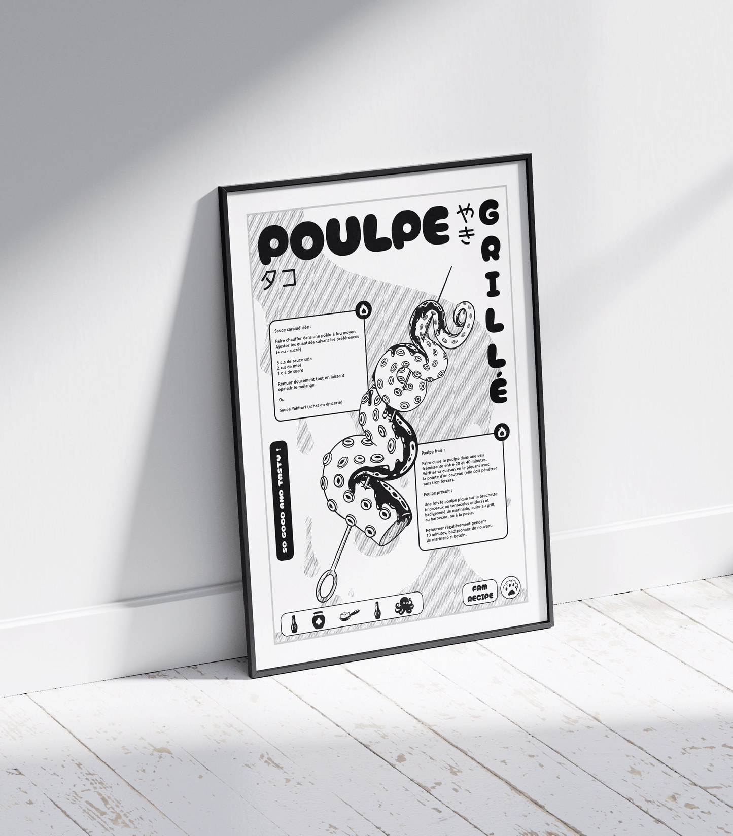 Recette Poulpe grillé 🐙