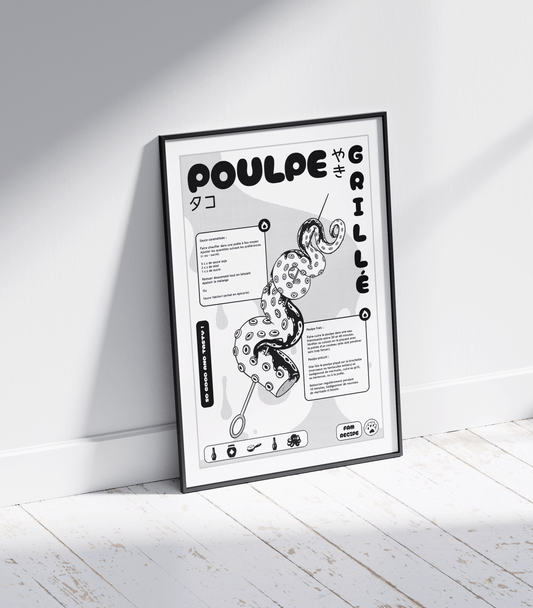 Recette Poulpe grillé 🐙