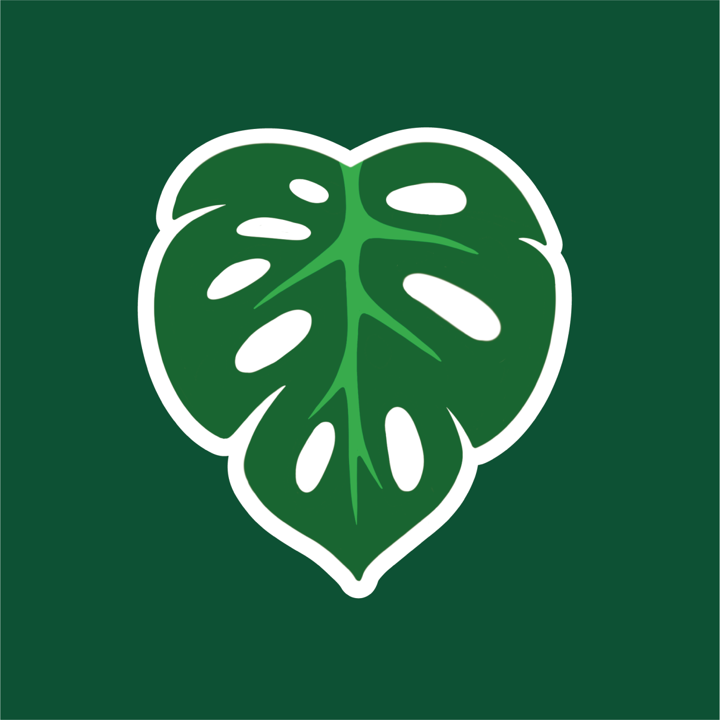 Monstera monkey mask 🌿