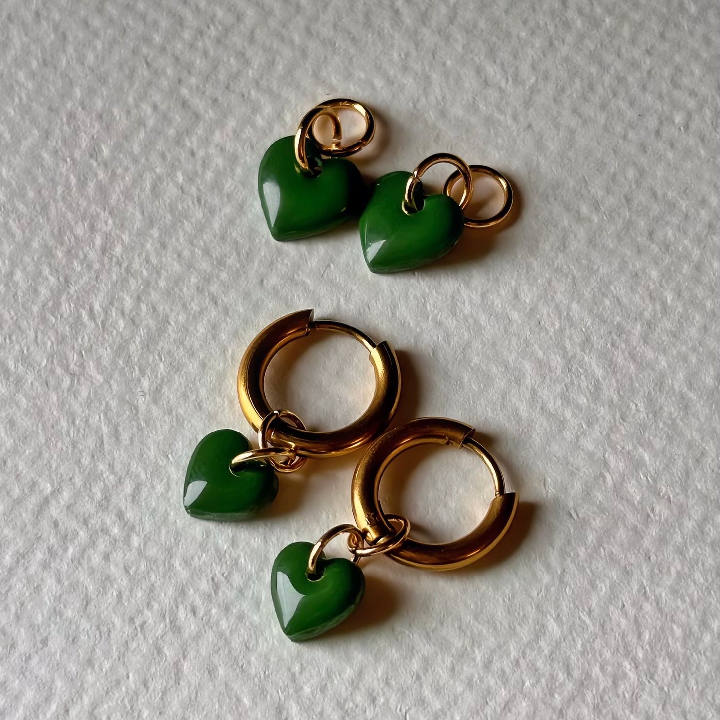 Boucles d'oreilles Moyen Cœur