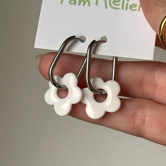 Boucles d'oreilles Fleur
