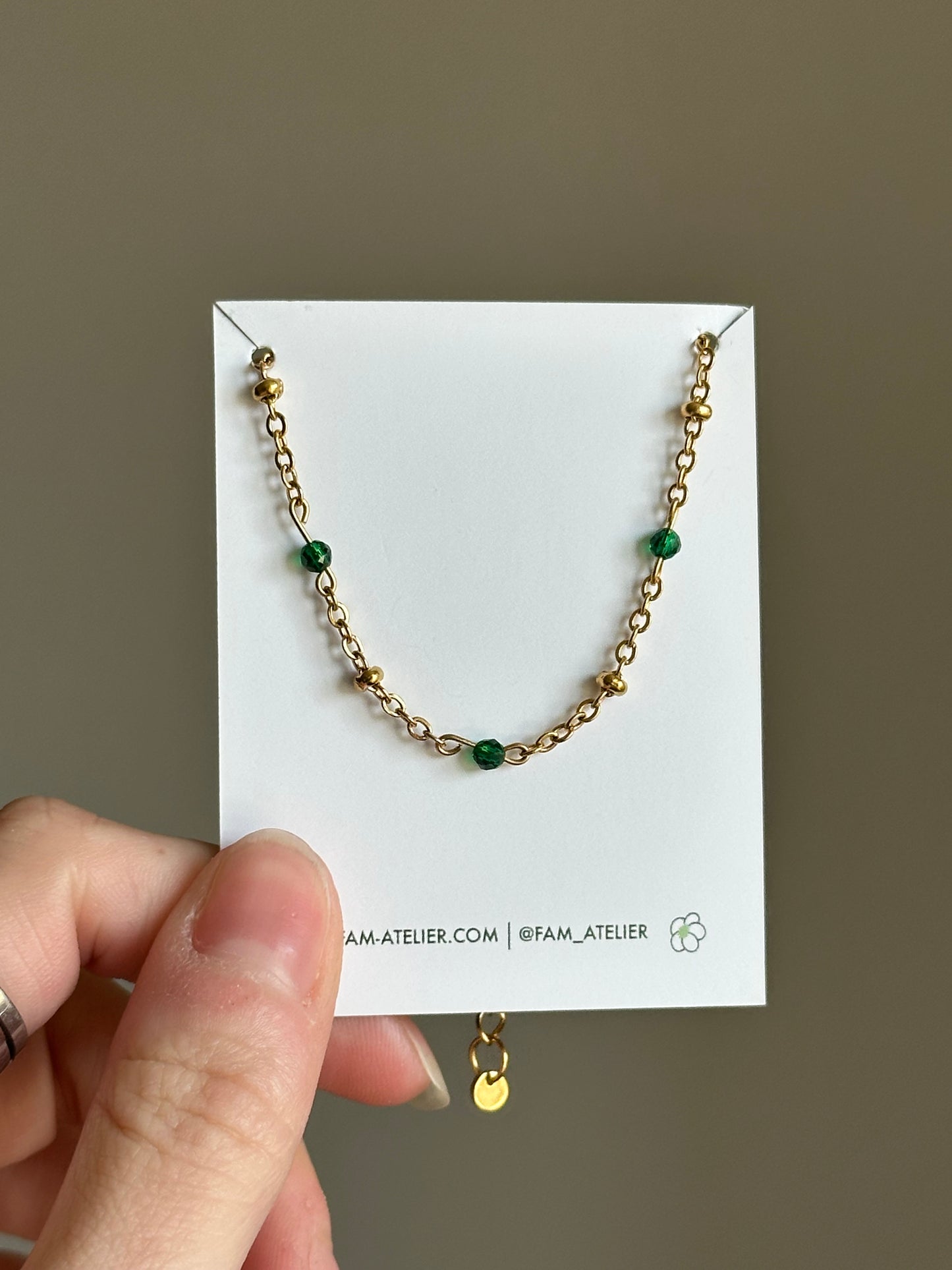 Bracelet Émeraude