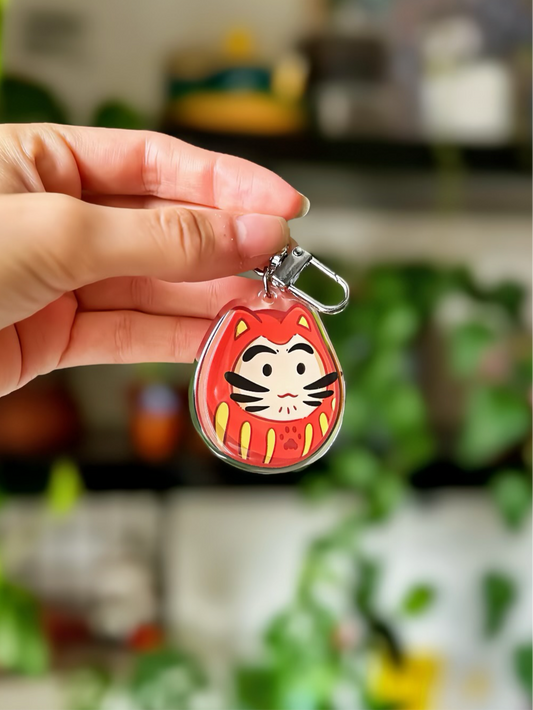 Porte-clés Daruma 🇯🇵