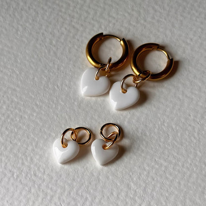Boucles d'oreilles Moyen Cœur