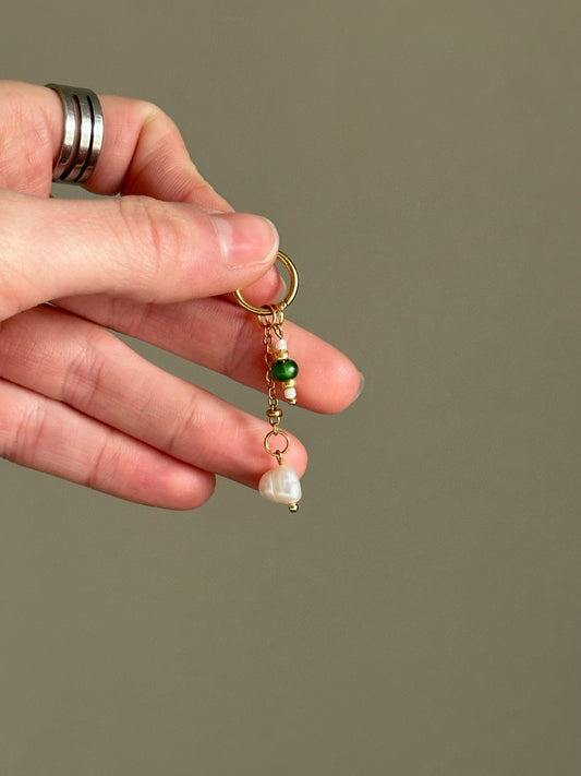Boucles d'oreilles pendantes - Eau douce