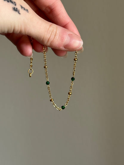 Bracelet Émeraude
