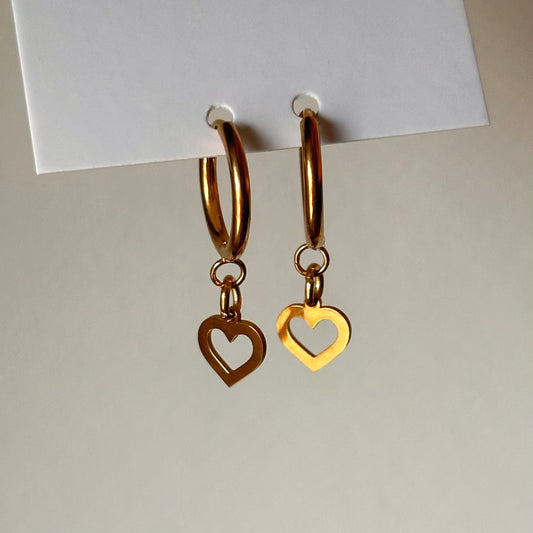 Boucles d’oreilles Cœur