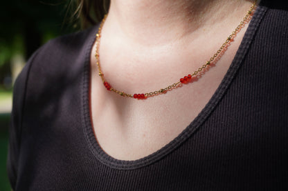 Collier Rubis