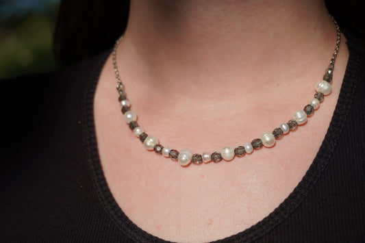 Collier Upcyclé vert