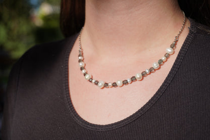Collier Upcyclé vert