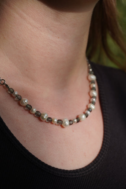 Collier Upcyclé vert