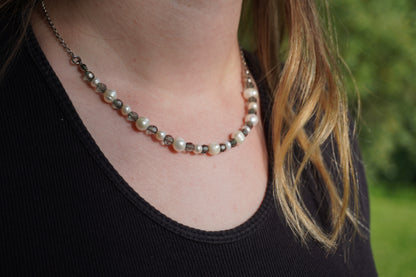 Collier Upcyclé vert