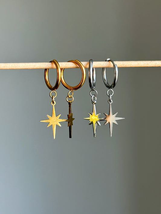 Boucles d’oreilles Étoile