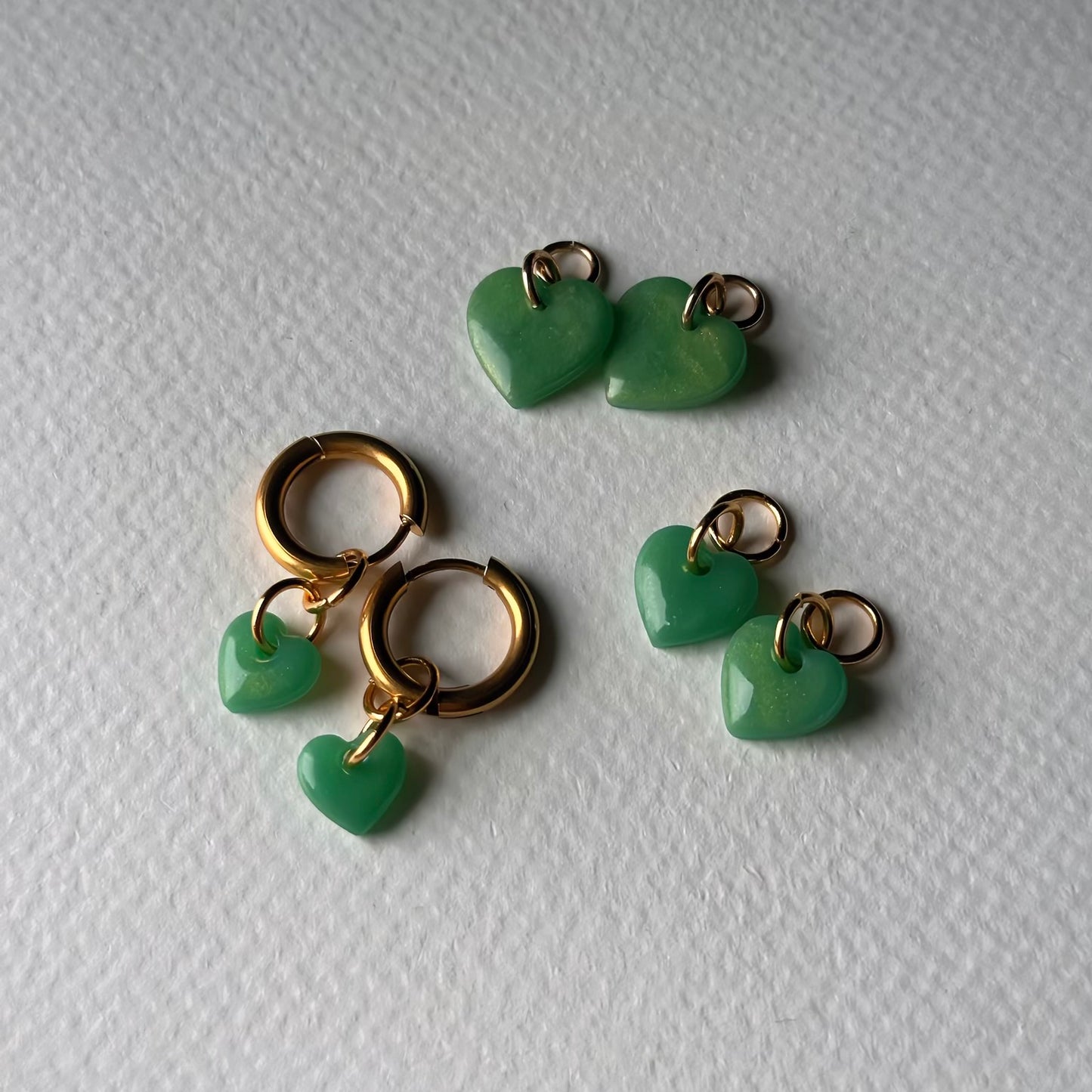 Boucles d'oreilles Moyen Cœur