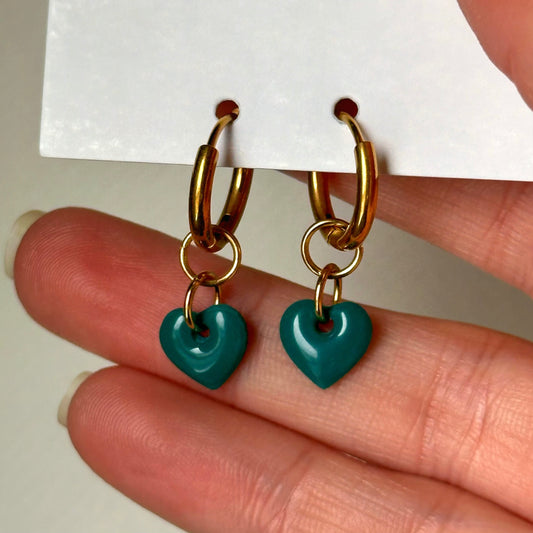 Boucles d'oreilles Petit Cœur