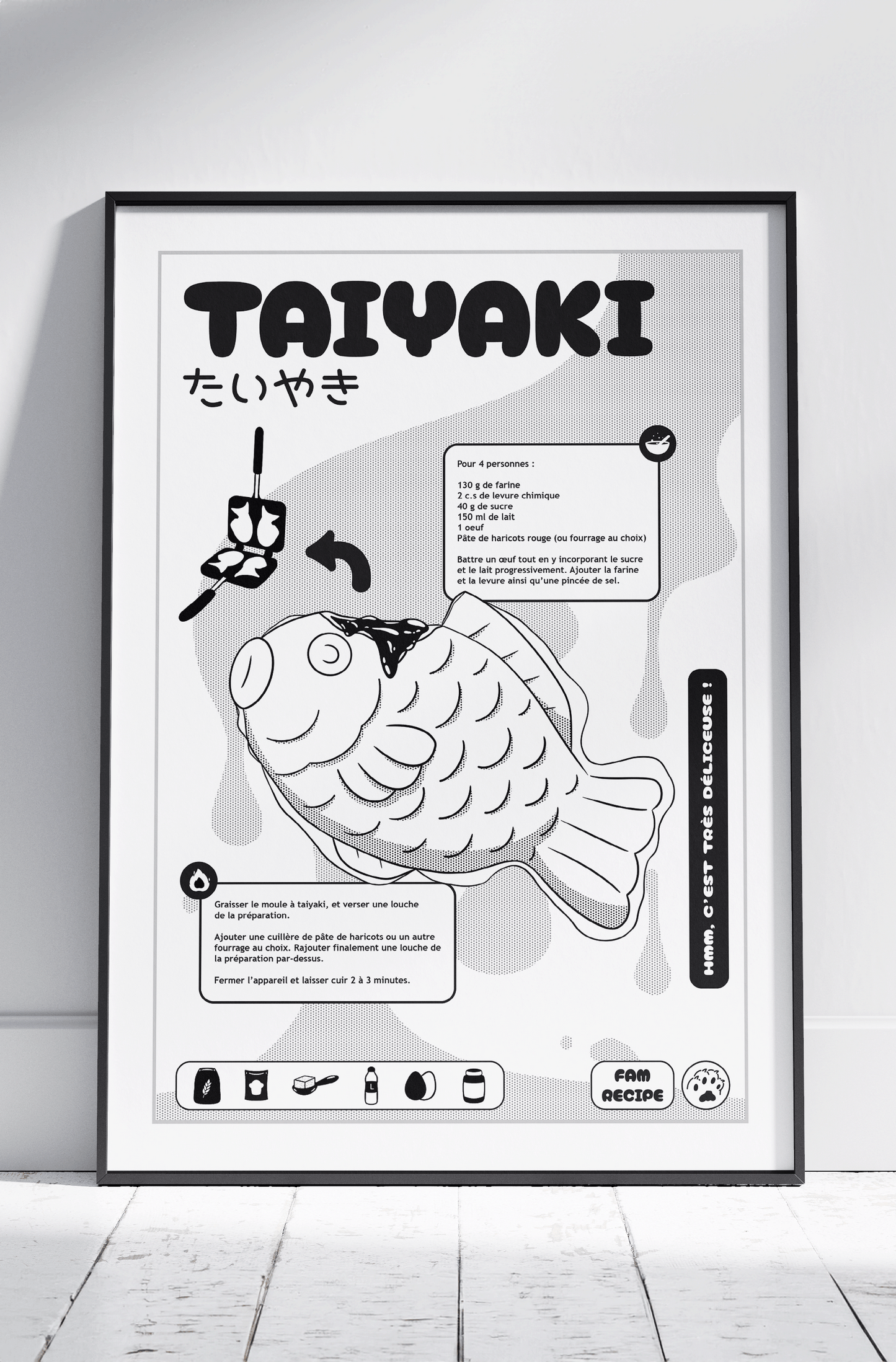 Recette Taiyaki 🎏